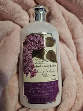 Crystal Waters Spa Purple Lilac Blossom Hand & Body Lotion